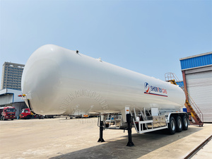3 essieux sous pression <span class=keywords><strong>Propane</strong></span> 58.5m3 GPL Tanker Trailer 60000 litres LPG Tank Semi Trailer en vente - Product Image 2