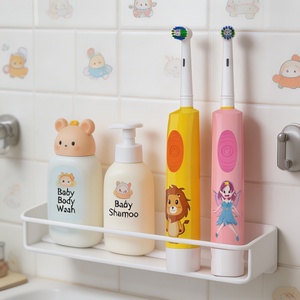 Spazzolino da denti Sonic per fratelli e sorelle, con setole medie, a forma di leone dei cartoni animati, per bambini dai 3 ai 12 anni, ricambio per fratello e sorella - Product Image 4