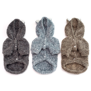 NAMSAN Dog Coat Knit Cute Animal Design Fall Season Comfortable Pet <b>Clothes</b> for Dogs - Product Image 4