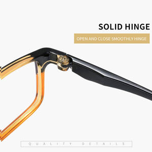 Nouvelles Lunettes de Lecture Anti-Lumière Bleue Tendance, Monture Noire Rétro Designer, Unisexe, pour Hommes, Presbytie, Optiques - Product Image 5