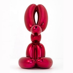 Sợi Thủy Tinh Lớn Popek Ngồi Bóng Con Chó Tượng Nghệ Thuật Trang Trí Thiết Kế Tùy Chỉnh Màu Sắc Và Kích Thước Thương Mại Trang Trí Nội Thất Điêu Khắc - Product Image 2