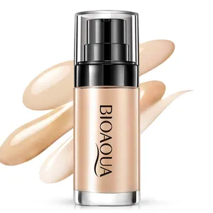 Oem bioaqua最佳防水化妆粉底适合干性皮肤