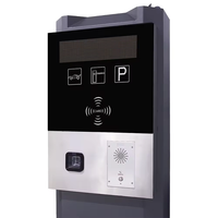 Reconnaissance automatique de la plaque d'immatriculation du véhicule Système de stationnement Système de billets de stationnement Distributeur automatique de cartes de stationnement