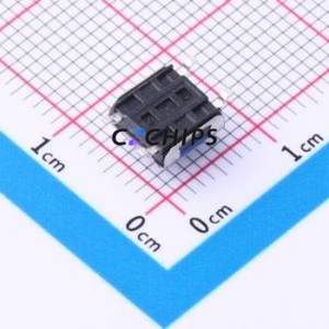 TS-1158B-C-C-BL Tactile Switch SMD-4P,6.2x6.2mm Switch Single Pole Single Throw Round Button 2.6N Vertical Mount - Product Image 2