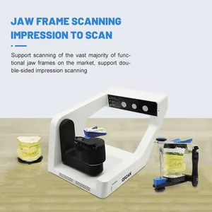 เครื่องสแกนฟัน Qscan Pro เครื่องสแกนฟันตั้งโต๊ะแบบ3D เครื่องสแกนพื้นผิวสีฟ้า