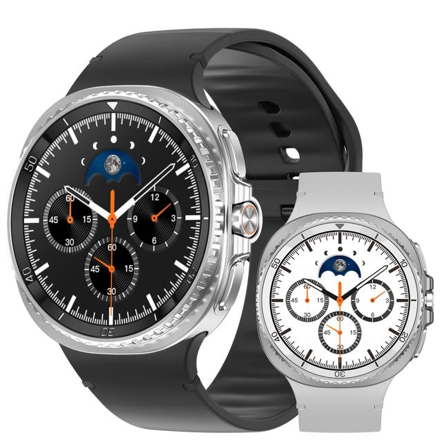 2025 Classic HD8C Smartwatch for Men 1.46-Inch Screen 3ATM Waterproof Voice Assistant Answer Calls Sports ChatGPT BT Relojes