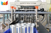 Ligne de production de boissons avec machine de mise en conserve CSD pour fabricants de canettes en aluminium, à fonctionnement automatisé et facile, 4000CPH 15000CPH 200ml