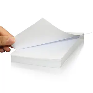 Струйная виниловая бумажная наклейка Глянцевая наклейка A4 оптовая продажа пустая струйная наклейка 100 лист/мешок