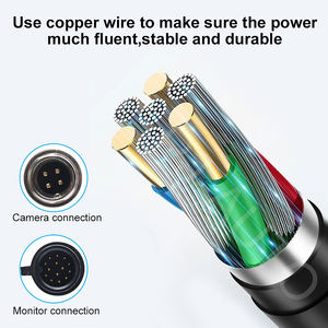 PJAUTO IPS AHD <span class=keywords><strong>Monitor</strong></span> per impieghi gravosi da 7 pollici <span class=keywords><strong>Monitor</strong></span> per veicoli di Backup a <span class=keywords><strong>2</strong></span> <span class=keywords><strong>3</strong></span> vie per camion Van Bus Caravan - Product Image 6