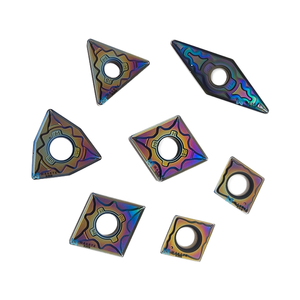 OEM tùy chỉnh tnmg vuông <span class=keywords><strong>CNC</strong></span> lưỡi PVD/cvd tráng Carbide chèn cho máy tiện máy tiện công cụ chuyển - Product Image 2