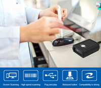 Módulo lector de código QR de alta calidad, escáneres de código de barras 2d de montaje fijo para interfaz USB RS232, motor de escaneo de detección automática de bajo costo