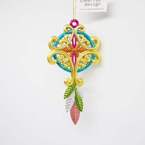 قلادة عيد الميلاد ، ديكور عيد الميلاد ، ديكور عيد الميلاد, عرض مباشر من المصنع مباشرة ، ديكور ملاك متقاطع ، ديكور عيد الميلاد - Product Image 4