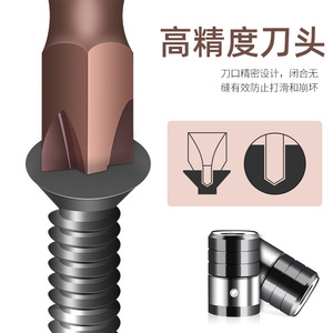 Niu Xiang <b>Screwdriver</b> <b>Bit</b> <b>Set</b> PH2 High Strength Alloy Steel For Electric Drill - Product Image 2