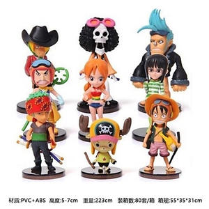 Ensemble de figurines d'action <span class=keywords><strong>One</strong></span> <span class=keywords><strong>Piece</strong></span> WCF Anime Monkey D Luffy Nami <span class=keywords><strong>Zoro</strong></span> en PVC, modèles de collection pour enfants, cadeaux d'anniversaire, vente en gros - Product Image 3