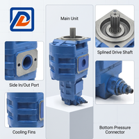 Bomba de Engranajes Hidráulicos para Cargadora de Ruedas XCMG ZL50G, Bomba de Trabajo 803004128, Venta Caliente, Precio de Fábrica, OEM ODM