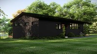 Villa européenne haut de gamme, maison préfabriquée en acier moderne de Chine, structure écologique, économie d'énergie, architecture élégante