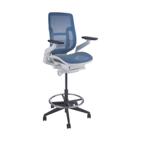 Chaise de bureau contemporaine, chaise de bureau relevable, ergonomique, réglable en hauteur, en cuir synthétique, chaise de direction, bureau d'ordinateur