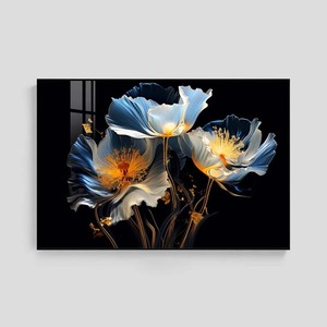 <span class=keywords><strong>Stampe</strong></span> floreali botaniche di fiori <span class=keywords><strong>Vintage</strong></span> di arte della <span class=keywords><strong>parete</strong></span> in eleganti cornici di diamanti per l'arredamento del soggiorno - Product Image 5