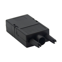 VGA 3 + 9 Type Soudure DB15 VGA Mâle Femelle D-SUB 15pin Connecteur Assemblée Noir Coque En Plastique Connecteur