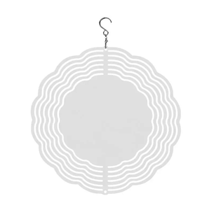 Campanelli a Vento in Metallo per Sublimazione a Doppia Faccia, Personalizzabili, per Decorazione Casa, 10 Pollici, Vendita all'Ingrosso - Product Image 1