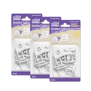 Tutti i tipi di sicurezza sicura per la presa del bambino copre i prodotti per la casa protezione della spina del bambino con campioni gratuiti di Logo personalizzati - Product Image 1