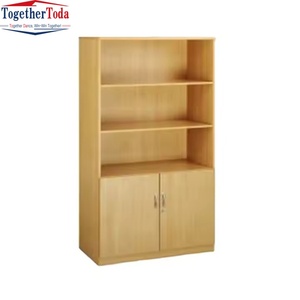 Armoire de présentation en bois moderne de haute qualité pour l'école, la maison, le bureau – Étagère/Meuble de rangement pour l'enseignement et les dossiers - Product Image 1