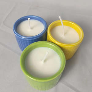 Vela Aromática Artesanal con Forma <span class=keywords><strong>de</strong></span> Postre <span class=keywords><strong>de</strong></span> Cumpleaños, Colorida, para el Hogar - Product Image 3