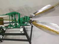 Machine automatique de fabrication de cordes en paille de blé et de riz, prix de vente