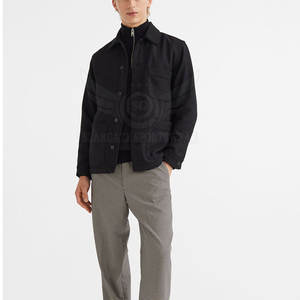 Chaqueta de lana cálida de invierno transpirable para hombre, ropa informal, chaqueta de lana para hombre a precio razonable, precio al por mayor, precio barato OEM 2025 - Product Image 3