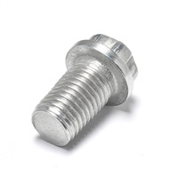 Baut Flens Baja Karbon Ekonomis M6-M16 Grade 4.8 Finishing Polos untuk Perakitan Pallet dan Peti Kayu Ekspor