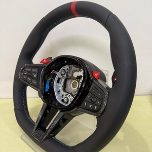 Volante Deportivo con Levas de Cambio para <span class=keywords><strong>BMW</strong></span> M3 G80 G82 M5 F07 F30 F90 M8 X3m X4m X5m X6m G30 G20 G05 - Product Image 4