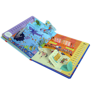 Impresión a Todo Color, Libro Infantil de Cartón con Piezas Móviles, Levanta la Solapa, Libro de Cuentos <span class=keywords><strong>para</strong></span> Colorear, Impresión de Libros Infantiles con Clip Art - Product Image 3