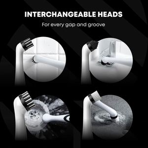 LOGO SonicScrubber Household Cleaning <b>Brush</b> Heads Electric Scrubbing <b>Brush</b> Accessory Home Kitchen Bathroom - Product Image 2