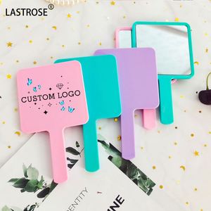 Hand <b>Mirrors</b> Wholesale Private Label Heart Hand <b>Mirror</b> Mini <b>Mirror</b> Cosmetic Vendor - Product Image 2