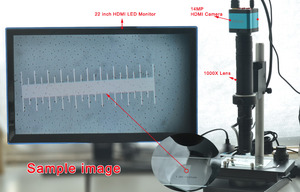 HEYEAR HD 1000X <span class=keywords><strong>Zoom</strong></span> Stereo microscopio fotocamera coassiale luce monoculare C-mount obiettivo <span class=keywords><strong>Zoom</strong></span> 40mm anello Zoon C-Mount lente in vetro - Product Image 6