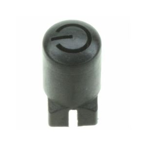 BOM Order List Support 957C00000 Round Convex Domed Pushbutton <strong>ELUM</strong> Switch Caps Snap Fit Black 957C0-0000 For <strong>ELUM</strong> Series - Product Image 1