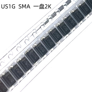 Diodo de recuperación rápida Us1g Sma 1a 400v de tamaño pequeño para montaje en superficie para reparación y ensamblaje de electrónica - Product Image 1
