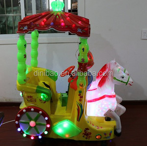 เครื่องเล่นเกมสำหรับเด็กเครื่องหยอดเหรียญขี่ม้าหลวง - Product Image 4