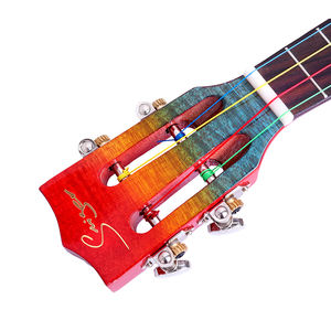 Fabricant chinois OEM concert de ukulélé coloré 23/26 pouces cordes en nylon brillant <span class=keywords><strong>mini</strong></span> <span class=keywords><strong>guitare</strong></span> <span class=keywords><strong>acoustique</strong></span> <span class=keywords><strong>guitare</strong></span> de concert de ukulélé - Product Image 2