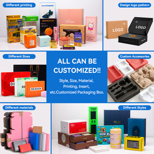FAVORCRAFTS Cajas de Regalo Personalizadas Reciclables con Logotipo Naranja, Cajas de Cartón para Zapatos y Ropa, Cajas de Envío por Correo para Pequeñas Empresas - Product Image 5