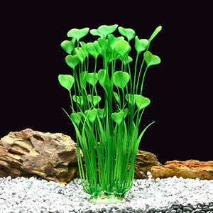 Atacado Fish Tank Decoração Acessórios Aquáticos Underwater <span class=keywords><strong>Plastic</strong></span> Artificial Aquarium Plant Soft - Product Image 4