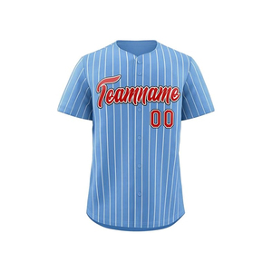 2025 Fabrieksvrije Ontwerp Goedkope Knoopsluiting Snelle Droge Witte Honkbalshirts - Product Image 2
