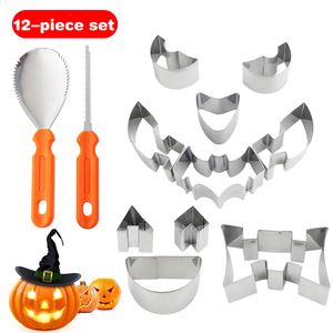 Moule à biscuits en forme de <span class=keywords><strong>citrouille</strong></span> et de chauve-souris pour <span class=keywords><strong>Halloween</strong></span> Moule à biscuits en acier inoxydable pour décoration de gâteaux pour <span class=keywords><strong>Halloween</strong></span> - Product Image 6