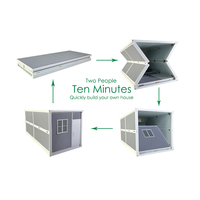 Maison préfabriquée pliable de 20 pieds, type Z, à vendre, design détachable pour bâtiment de bureaux en Chine