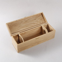 Boîte de rangement et de présentation de luxe en bois de pin biodégradable, artisanale et multi-usages, pour l'alcool, destinée à la vente au détail et à la collection personnelle