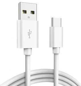 สายชาร์จเร็วแบบ Type C ยาว 3 ฟุต (1 เมตร) หัวต่อ Type C เป็น USB สำหรับชาร์จเร็วและถ่ายโอนข้อมูล สายชาร์จโทรศัพท์มือถือ สายไฟ USB - Product Image 1