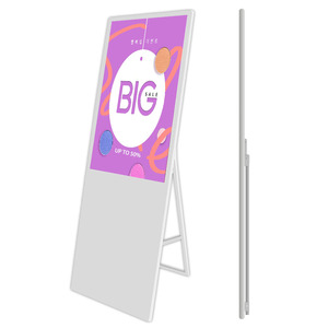 Pantalla LCD Plegable Portátil Ultrafina de 32 Pulgadas, Táctil Vertical, con Soporte de Pie para Animación, Ideal para Restaurantes y Centros Comerciales - Product Image 1