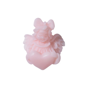 10 unids/bolsa Ángel clavo encanto venta al por mayor resina blanco rosa corazón <span class=keywords><strong>amor</strong></span> 3D joyería estatua San Valentín <span class=keywords><strong>uñas</strong></span> encantos - Product Image 6