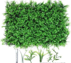 Plantes artificielles inspirées de la <span class=keywords><strong>jungle</strong></span> verte de mur vertical décoratif extérieur EG-G506 pour la décoration à la maison - Product Image 2