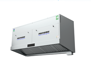 เครื่องดูดควันแบบไม่ต้องต่อท่อ รุ่นกรองสามชั้น: ESP + HEPA + คาร์บอน เหมาะสำหรับเบอร์เกอร์ ไก่ทอด ไม่ต้องใช้ท่อ - Product Image 6
